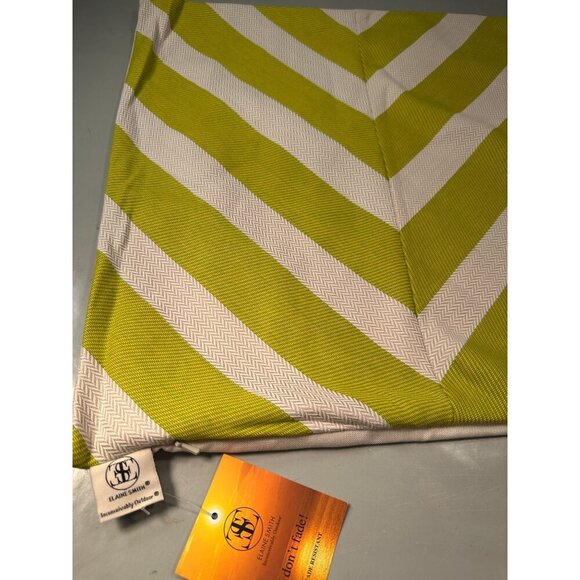 Elaine Smith Pillowcase Inconceivable Outdoor Stripped Geometric Decorative - Picture 3 of 11